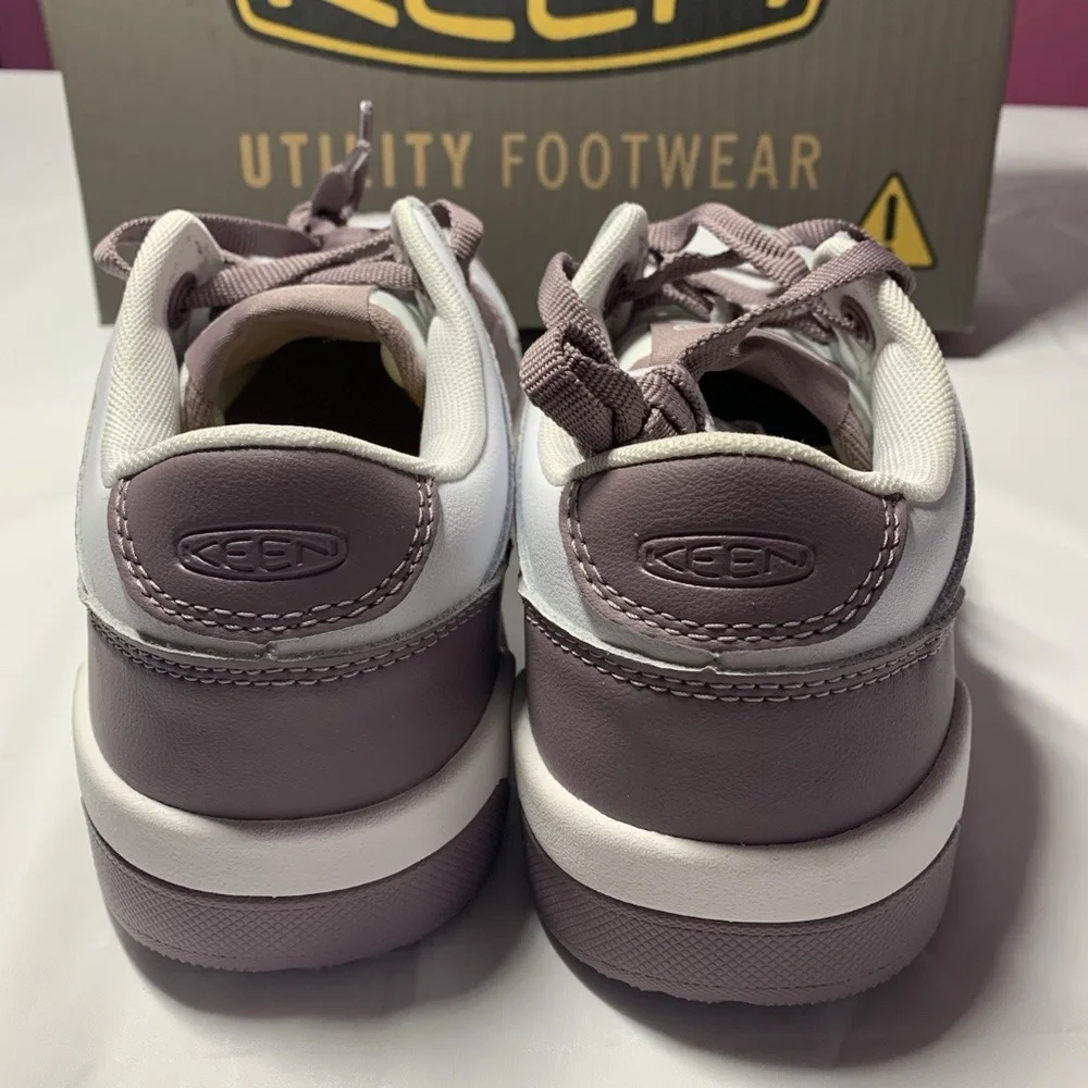 KEEN Utility Women’s Sz 7 Overton Work Sneakers Low Height Composite Toe Shoes